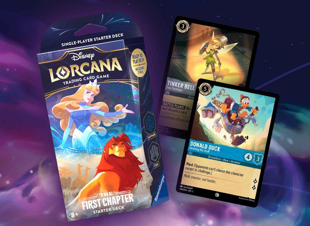 Sapphire & Steel Lorcana Starter Deck Upgrade Guide | TCGplayer
